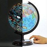 24cm블루별자리타임존지구본/별자리지구의