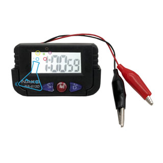 집게달린전선이연결된전자시계/과일전지디지털시계