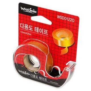 달팽이 셀로판테이프/투명테이프/12mm