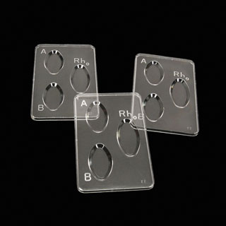 혈액판정용슬라이드/혈액형판정용/12개입