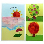 산염기그림/5인용