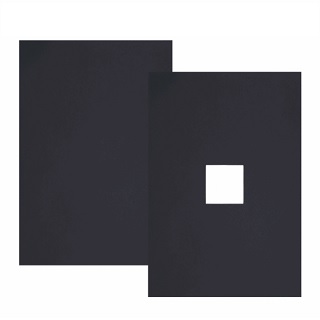 빛의직진실험용검은색도화지세트/2장1조/5세트/아이스크림