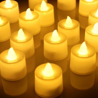 LED촛불/초모양전구/전기초/10개입