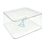 사각투명한그릇/투명사각그릇/조개화석표본만들기용